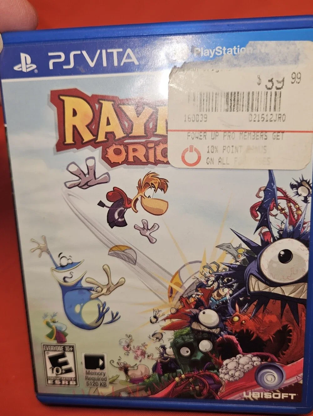 Sony PSVita Rayman Origins - In Original Case- EUC